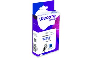Wecare Beschriftungsband TZE-531WE Schwarz auf Blau