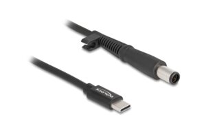 Delock Ladekabel USB-C zu HP 7.4 x 5.0 mm Stecker 1.5 m