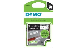 DYMO Beschriftungsband D1 Schwarz auf Weiss