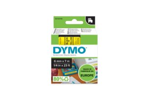 DYMO Beschriftungsband D1 Schwarz auf Gelb