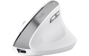 Trust Ergonomische Maus Bayo II Weiss