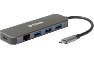 D-Link Dockingstation DUB-2334 USB-C Hub USB Typ-A/USB Typ-C