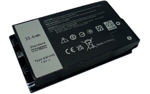 Vistaport Akku für Dell Latitude 7230/12 7230 RUGGED EXTREME