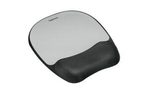 Fellowes Ergonomische Mausmatte Schwarz/Silber