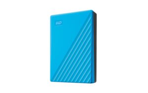 Western Digital Externe Festplatte My Passport 4 TB, Blau