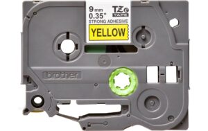 Brother Beschriftungsband TZe-S621 Schwarz auf Gelb